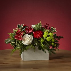 The FTD Snow Ball Bouquet from Parkway Florist in Pittsburgh PA